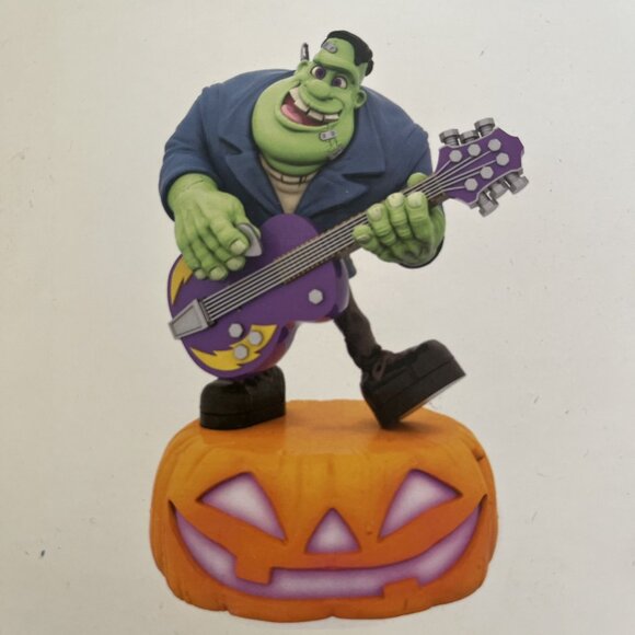 Hallmark Keepsake 2019 Frank On Guitar Monster Mash Halloween Ornament - Picture 2 of 5